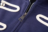 Rosie Floral Toggle Hoodie Zip-up