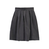 BASIC MIDI PLEATS SKIRT