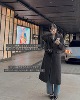 【MADE】Mohair long coat