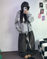 ソフティ💍レオパードコーデュロイバルーンロングパンツ 🤎💚2カラー