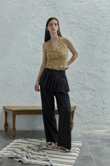 Nov stripe slacks_charcoal