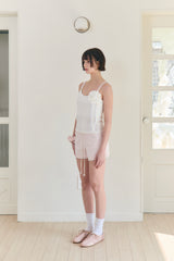 Sweet Dreams Button Cami Top (White)
