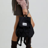 FLAP STRING MINI BACKPACK