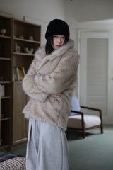 Mingle Fox Fur Jacket