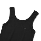 KIRSH PLAIN SLIM FIT SLEEVELESS - BLACK  