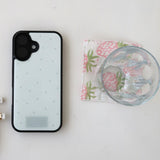 [Epoxy] mini stitch(gray) bumper case