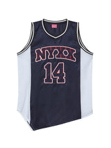 チームNYXバスケットボールスリーブレス (NAVY)