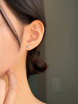 Soft Heart Piercing / 5 Colors / Twinkle Pastel Daily Lovely Simple