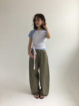 ティル ストラップ ホルターネック スリーブレス (4color)