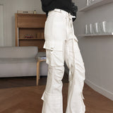 Pren Bijo Pocket Cargo Semi Bootcut Pants