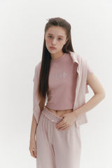 Crystal Hotfix T Pink