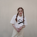 ホワイトリボンTシャツ