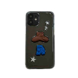 [MADE]ウエスタンガールレジンiPhoneケース