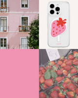 [MADE] [magsafe] Strawberry magsafe jelly hard iphone case
