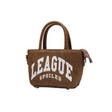 SPOILED MINI LEAGUE BAG | MATTE BROWN