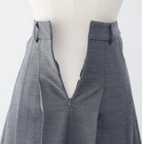 J Pleated Midi Skirt (Belt Set)
