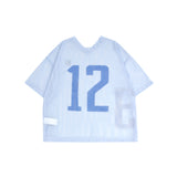 Regular Mash Uniform Short-Sleeved T-shirt  (UNISEX)_SYS6TS13SB
