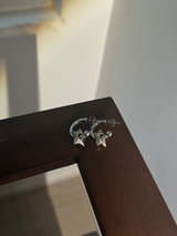 Silver Plated Star Earring