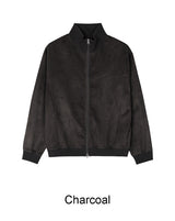 Lucal Satin Suede Zip-up