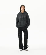 RAW CUT PRAY CROP HOODIE