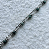 Layered Mineral Link Bracelet