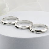 SVR-607 Silver 925 Cross Silver Friendship Ring Couple Ring