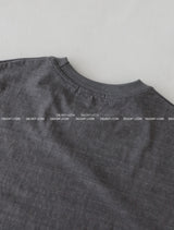 エントンオーバーサイズフィットプリント半袖Tシャツ
