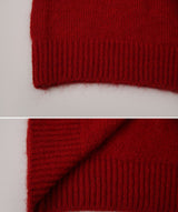 #テディベアリボンルーズニット (3color)