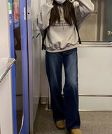 ディープブルーウォッシングデニムパンツ
