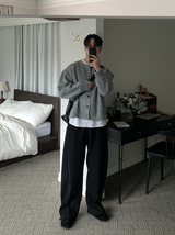 キーパーデイリーシャーリングワイドバンディングパンツ