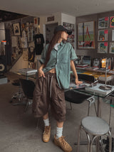 Needs Overfit Washed Denim Shirt