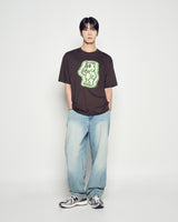 25FW AC ベアネオン半袖Tシャツ ダークブラウン