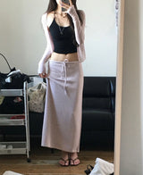 moti silver-ring deep glam tank top