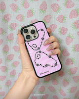 ギャルの翼ゼブラMagSafeガラススマホケース