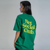 WAVY VIVID LOGO TEE (GREEN)