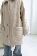 teddy boucle coat(2colors)