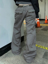Slim Shape Pocket Banding Pants