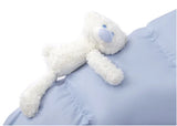 13DE MARZO Base Bear Long Down Jacket Blue
