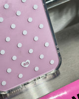 DOT JELLY Gel Hard Slim Phone Case - Pink