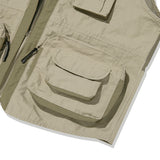 UTILITY STRING POCKET VEST [LIGHT OLIVE]