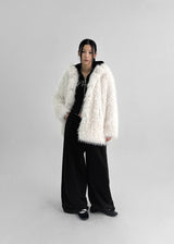 [MADE] Raya High Neck Fur Jacket