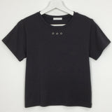 Stud Rivet Short Sleeve (3color)