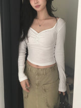 Mayby Shirring Tee