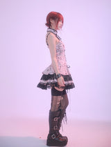 EvilTooth ct06-4 Series Graffiti Band Performance Outfit Subculture Hot Girl Sweet and Cool