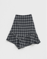 [MADE] Levein Checkered Cancan Midi Skirt