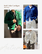 Knit Collar Cardigan