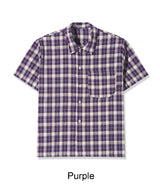 Decker Crop Check Short Sleeve Shirt