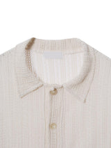 ASCLO Varsity Lace Short Sleeve Cardigan (3color)