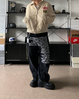SVレタリング デニム パンツ(2C)