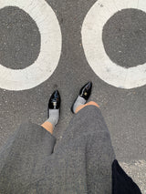 [MADE] Fidic Wool Herringbone Bermuda Pants